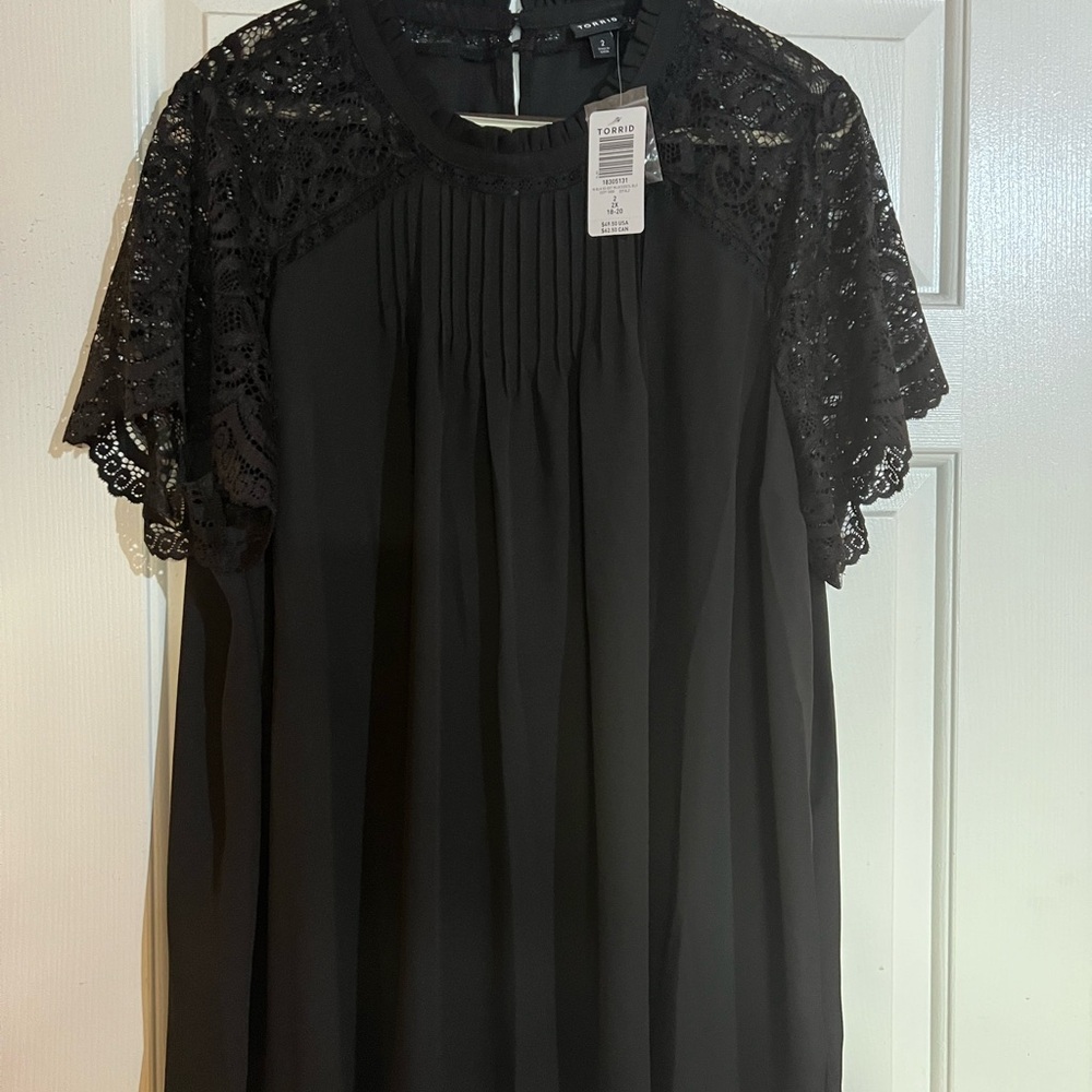 Torrid Lace Black Top